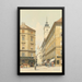 Weihburggasse Painting - Franz Poledne — framed artwork on a wall