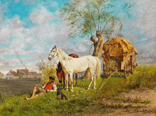 Repos de midi - Franz Quaglio — artwork view