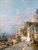 Amalfi Coast Painting - Franz Richard Unterberger — artwork view