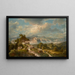 La Meille d'or près de Remagen - Franz Richard Unterberger — framed artwork on a wall