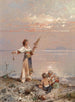 in the Bay of Naples - Franz Richard Unterberger — artwork view