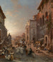 Procession in Naples - Franz Richard Unterberger — artwork view