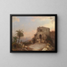 Summer Festival in Italy - Franz Richard Unterberger — framed artwork on a wall