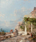 Sorrente sur la baie de Naples - Franz Richard Unterberger — artwork view