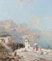 La côte amalfitaine - Franz Richard Unterberger — artwork view