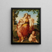 La charité romaine - Franz Riepenhausen — framed artwork on a wall