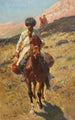 Caucasian Cavalrymen - Franz Roubaud — artwork view