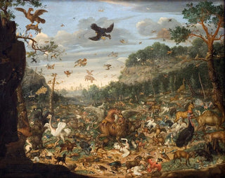 The Earth after the Fall of Man - Franz Rösel von Rosenhof — artwork view