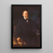 Ferdinand baron von Hochstetter - Franz Rumpler — framed artwork on a wall