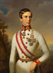 Emperor Franz Joseph I in full dress field marshal uniform - Franz Russ the Elder — artwork view