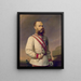 François-Joseph I - Franz Russ the Younger — framed artwork on a wall