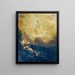 Diane and Endymion Painting - Franz Schrotzberg — framed artwork on a wall
