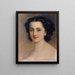 Countess Mako - Franz Schrotzberg — framed artwork on a wall