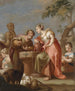 Rebecca and Eliezer - Franz Sebald Unterberger — artwork view