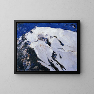 The Klausen du Ortler - Franz Secky — framed artwork on a wall