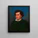 Anton Haizinger Singer - Franz Seraph Stirnbrand — framed artwork on a wall