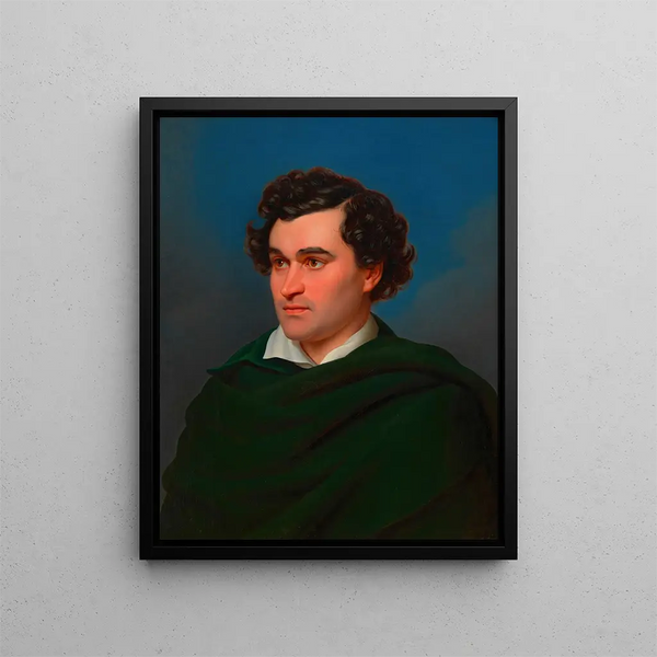 Anton Haizinger Singer - Franz Seraph Stirnbrand — framed artwork on a wall