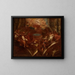 Sketch for the ceiling of the Adoration of the Madonna - Franz Sigrist — framed artwork on a wall