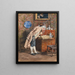 The Common Reading - Franz Skarbina — framed artwork on a wall