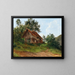 Abandoned House - Franz Steinfeld — framed artwork on a wall