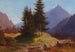 Landscape with a group of trees and woodcutters - Franz Steinfeld — artwork view