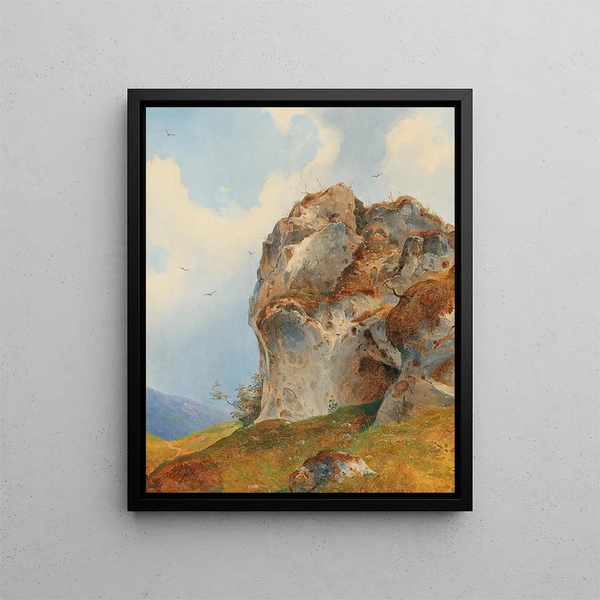 the Peilstein region in Lower Austria - Franz Steinfeld — framed artwork on a wall