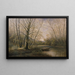 Prairies in Spring - Franz Stephan Paschinger — framed artwork on a wall