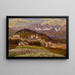 View of Kitzbühel - Franz Walde — framed artwork on a wall