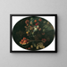 Flower and Fruit Painting - Franz Werner von Tamm — framed artwork on a wall