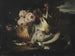 Flowers in a terracotta vase with dead game - Franz Werner von Tamm — artwork view