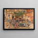 Children's Daycare Painting - Franz Xaver Lang — framed artwork on a wall