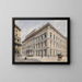 Palais de la ville de Liechtenstein 1903 - Franz Xaver Schleich — framed artwork on a wall