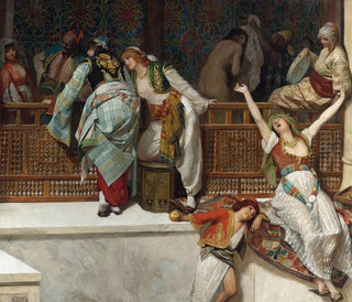 La vie dans le harem - Franz Xaver Simm — artwork view