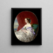 Empress Eugénie - Franz Xaver Winterhalter — framed artwork on a wall