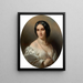 Eugénie vicomtesse Esher née Mayer 1814-1904 - Franz Xaver Winterhalter — framed artwork on a wall