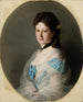 Portrait of Olga von Grunelius - Franz Xaver Winterhalter — artwork view