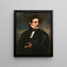 L'écrivain Karl Spindler - Franz Xaver Winterhalter — framed artwork on a wall