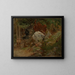 Dans la forêt près de Taufers dans le Pustertal - Franz Xaver von Riedmüller — framed artwork on a wall