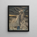 Ode to Dante - Franz von Bayros — framed artwork on a wall