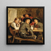 A Joyful Celebration - Franz von Defregger — framed artwork on a wall