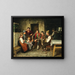 A young soldier on leave - Franz von Defregger — framed artwork on a wall
