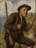 Old hunter with hunting rifle - Franz von Defregger — artwork view