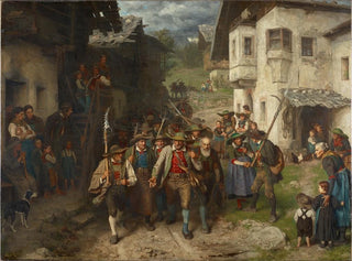 The Last Respite - Franz von Defregger — artwork view