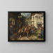 The Last Respite - Franz von Defregger — framed artwork on a wall