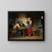 Decoration of a Hat - Franz von Defregger — framed artwork on a wall