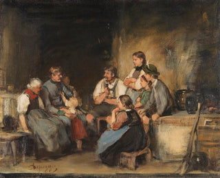L'esquisse du vacancier - Franz von Defregger — artwork view