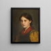 Dirndl - Franz von Defregger — framed artwork on a wall