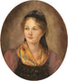 Portrait of a girl - Franz von Defregger — artwork view