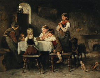 La Grâce - Franz von Defregger — artwork view