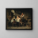 La Grâce - Franz von Defregger — framed artwork on a wall